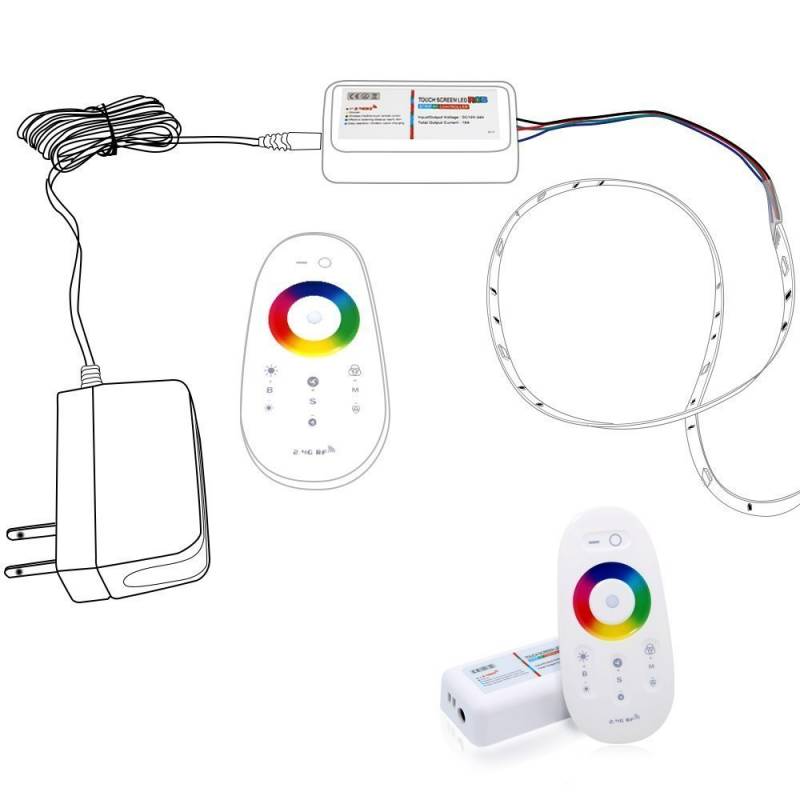 2.4G – RGB touch screen controller